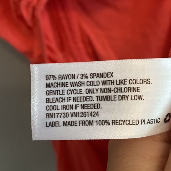 NWT- Wild Fable- Ruched Spaghetti Strap Sun Dress Vibrant Pink/Coral- Size XXL - Picture 11 of 11